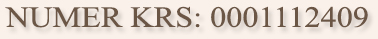 Numer KRS